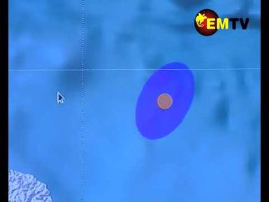 EARTHQUAKE IN WEWAK