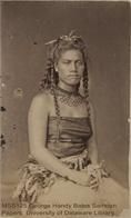 Samoan woman Faatulia, wife of Seumanutafa