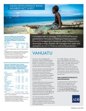 Asian Development Bank Member Factsheet - Vanuatu