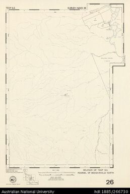 Papua New Guinea, Teop SE, Survey Index 26, 1:50 000, 1971