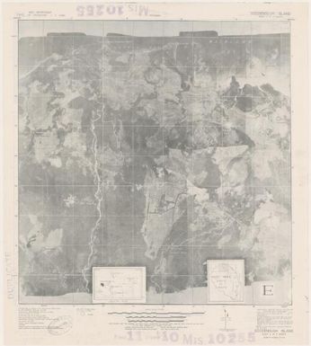 Goodenough Island 1:20,000 (uncoloured, verso)