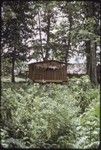 House occupied by Hutchins in Tukwaukwa village, Kiriwina