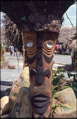 Carved tree