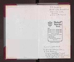 F. R. Fosberg field note book #60, beginning with # 41456, ending with # 41722