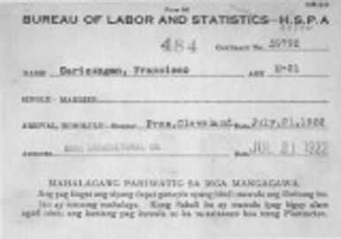 Caricungan, Francisco