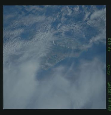 61A-40-013 - STS-61A - STS-61A earth observations