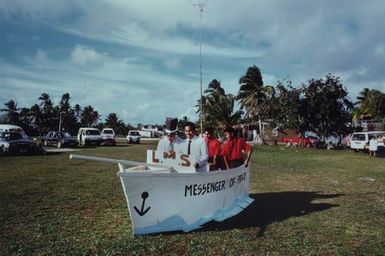 Untitled (150th year celebration of arrival of christianity to Niue 1996)