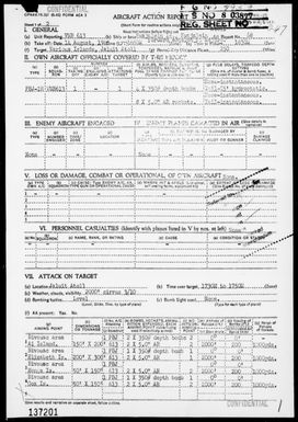 VMB-613 - ACA Reps #68-Air opers against the Marshall Islands on 8/14/45