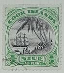 Stamp: Niue and Cook Islands Half Penny