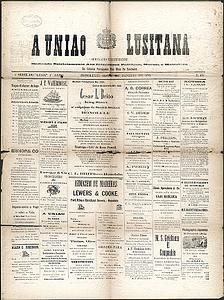 A União Lusitana January 26, 1895