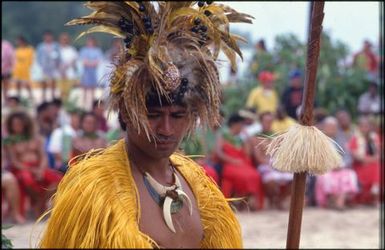 Ceremonial dancer, Festival of Pacific Arts