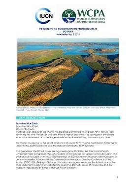 The IUCN World Commission on Protected Areas Oceania. Newsletter No. 2 2019.