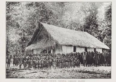 American mission church, Satawal, Caroline Islands