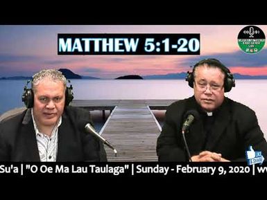Sunday Session with Rev. Sepulona Tanuvasa & Tuila'epa Su'a. 2/9/20