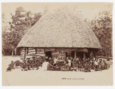 Kava making, Samoa