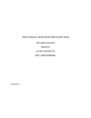 Oral History Interview with John Hornok, December 6, 2001