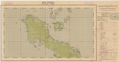 Dawson Strait / survey and compilation, 3 Aust. Field Survey Coy. AIF ; drawing and reproduction, Aust. Survey Corps. Dec. '43