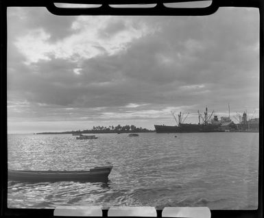 Ships and boats in the harbour, Lautoka, Fiji