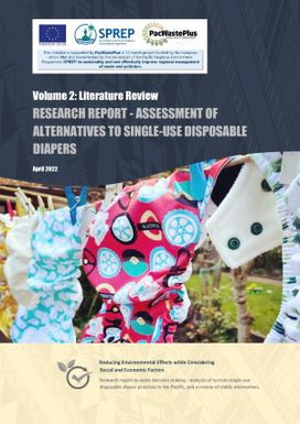 Research report: Assessment of Alternatives to Single-Use Disposable Diapers. Volume 2: Literature review.