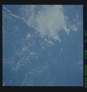 STS050-73-077 - STS-050 - STS-50 earth observations