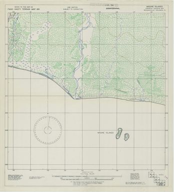 Map of Magine Islands