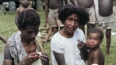 Village women in Papua New Guinea