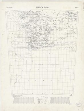 Geological map of the world Australia and Oceania (Sheet 11)