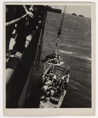 Saipan Wounded Hoisted Aboard Coast Guard-Manned Transport