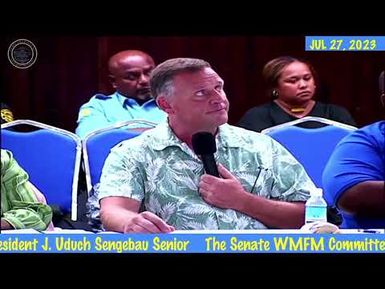 11th OEK, The Senate WMFM Committee Oversight & Budget Hearing with Ministry of Justice