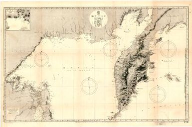[Japan nautical charts].: Sea of Okhotsk. (Sheet 169)