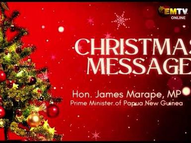 PM'S CHRISTMAS MESSAGE