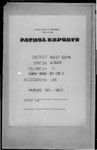 Patrol Reports. West Sepik District, Aitape, 1964 - 1965