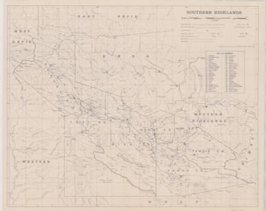 Southern Highlands / compiled and drawn by Edgar Ford, October 1973