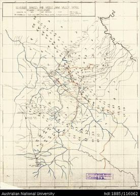 Papua New Guinea, Western Highlands, Schrader Ranges and Middle Jimmi Valley Patrol, 1953, 1:253 440