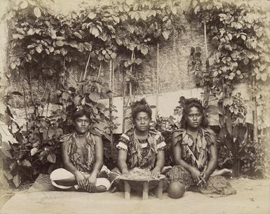 Three young women