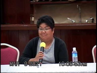 CONFIRMATION HEARING: Ms. Hermana Idip to be FIC Board Member 03/09/21