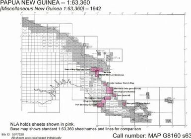 [Miscellaneous New Guinea 1:63,360]