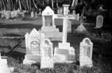 Guam, tombstones in cemetery