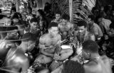 Malaysia, yanggona-making ceremony at Republic of Fiji Military Forces camp