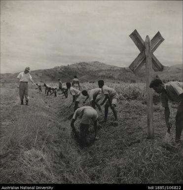 Officers instructing Farmers