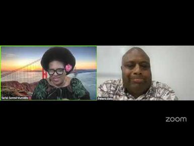 DR T & PETERO VATU - IGAIGA RE FARM PTE LTD TALANOA SESSION