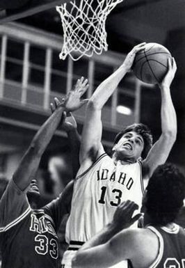 Vandals basketball player Tom Stalick