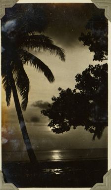 Sunset, Ovalau, 1928