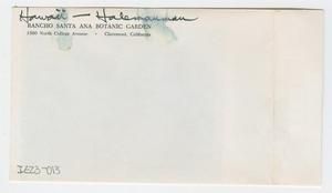 [Halemaumau in Hawaii, envelope IE23-013]