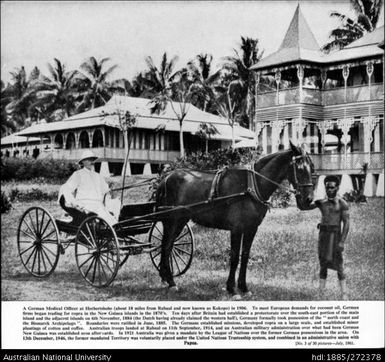 A German Medical Officer at Herbertshobe