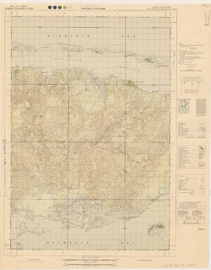 Military survey Admiralty Islands 1:63,360 (Bowat)