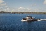 Pilot boat "Nogales," Apra harbor, Guam