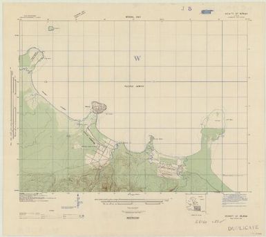 Special map, northeast New Guinea (Vicinity of Wewak)