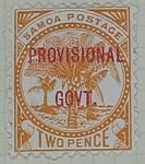 Stamp: Samoan Two Pence