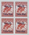 Stamps: New Zealand - Niue One Shilling